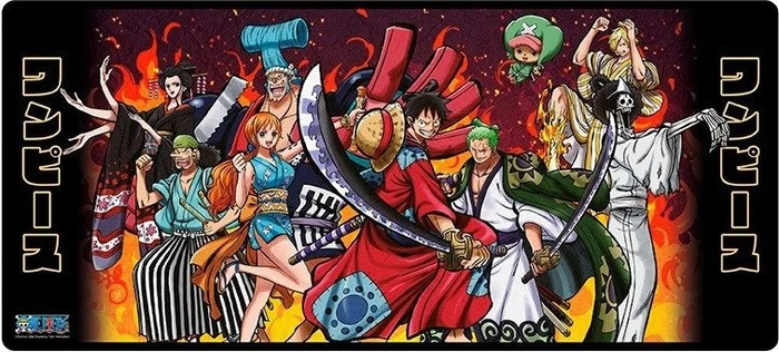 ABYstyle One Piece Gaming Mousepad XXL, 900x400mm, Battle in Wano (ABYACC478)