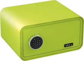 Basi mySafe 430 Tresor, grün, Schlüsselschloss/elektronisches Zahlenschloss