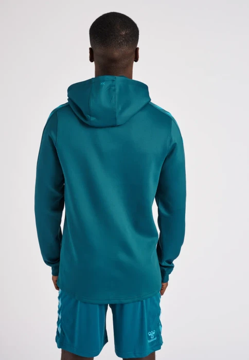 hummel Core XK Poly Sweat Hoodie blue coral (Herren)