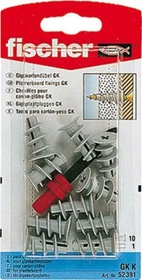 fischer GK 12x22 K Gipskartondübel, 12x22mm, 10 Stück