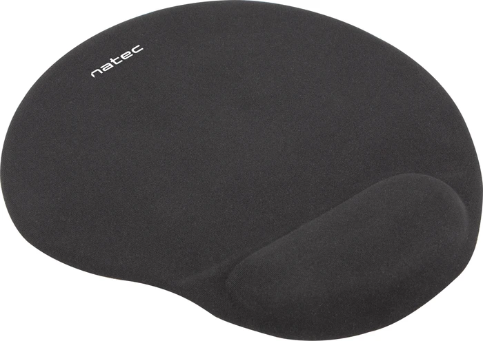 Natec Marmot Ergonomisches Mauspad mit Handballenauflage schwarz