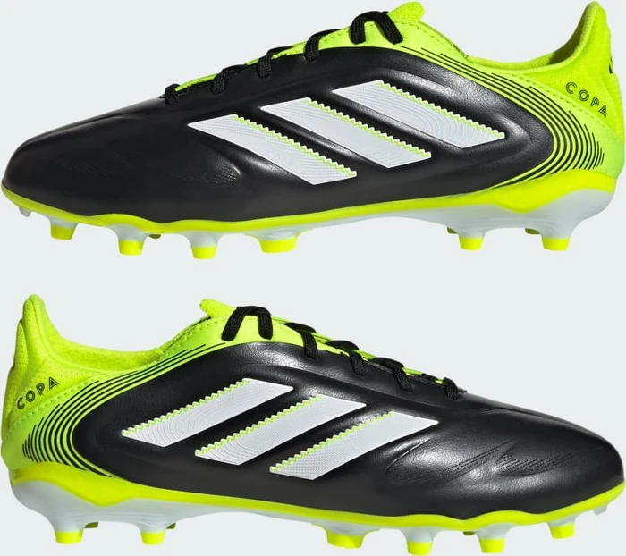 adidas Copa Pure 3 Club FG/AG core black/cloud white/lucid lemon (Junior)