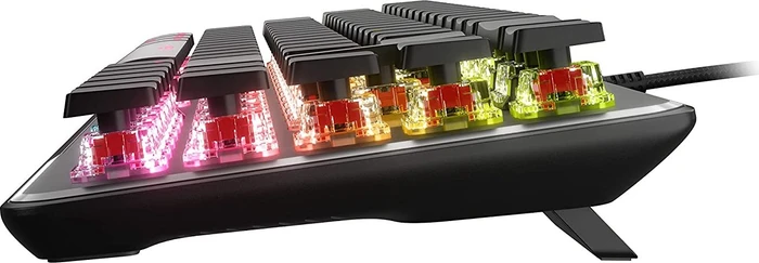 Roccat Vulcan II Mini, LEDs RGB, schwarz, TITAN II OPTICAL RED, USB, DE