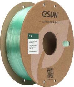 eSUN PLA Clear, Translucent Aqua, Spule, 1.00kg