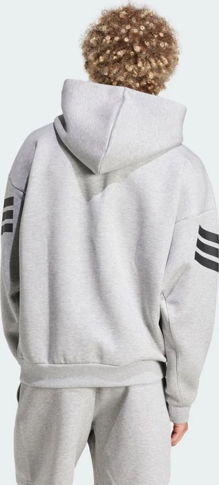 adidas Future Icons 3-Streifen Hoodie medium grey heather (Herren)