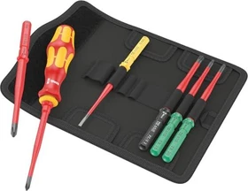 Wera Kraftform Kompakt VDE 7 extra slim 1 Tool Finder Bitset inkl. Tasche, 7-tlg.