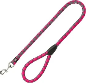 Trixie Cavo Leine, S-M, 1m, Fuchsia/Grafit