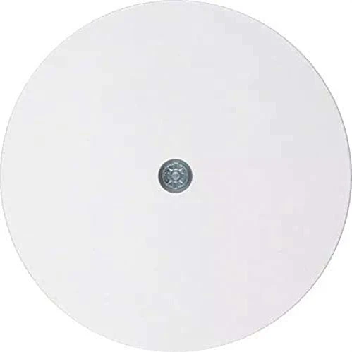 Berker R.1/R.3/R.classic Blindverschluss für Kabelauslass, polarweiß glänzend