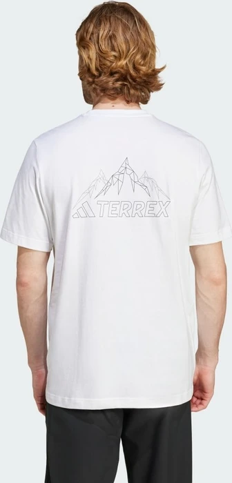 adidas Terrex Graphic T-Shirt kurzarm weiß (Herren)