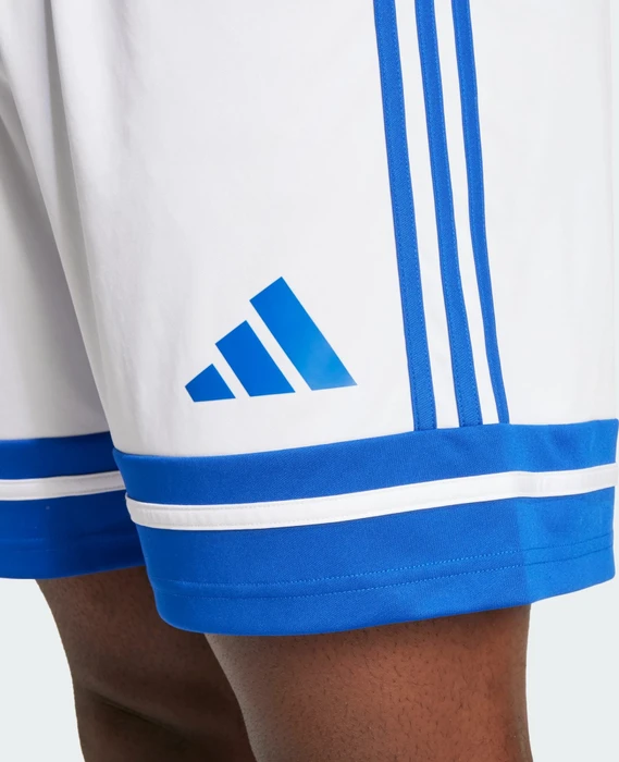 adidas Squadra 25 Shorts Trainingshose kurz white/royal blue (Herren)