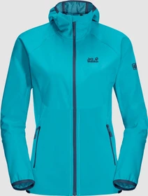 Jack Wolfskin Go Hike Softshell Funktionsjacke dark aqua (Damen)