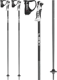 Leki Bold Lite S Alpin Skistock schwarz/weiß (Junior)