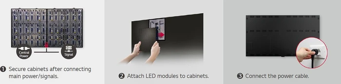 LG LAEC018-GN2, 163"