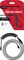 HP HyperX Coiled Cable USB-C auf USB-A, Tastaturkabel (Spiral-Textilkabel), 1.22m, grau/schwarz Vorschaubild