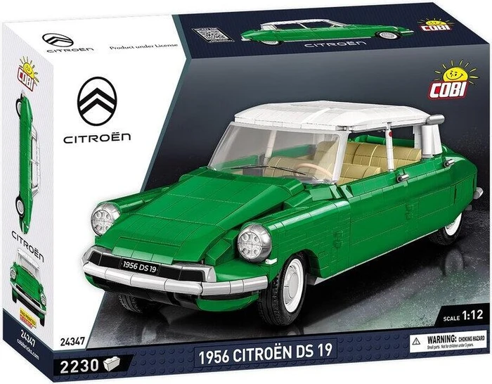 COBI Youngtimer Collection Citroen 2CV type A Vehicle Building Set, 80