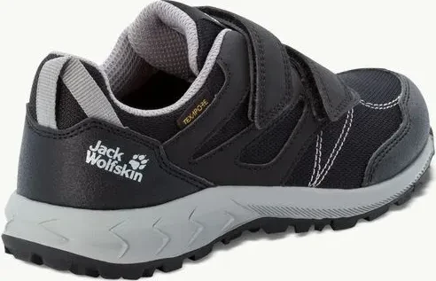 Jack Wolfskin Woodland Texapore Low VC phantom/grey (Junior)