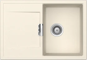 Schock Mono D-100S Einbau Becken reversibel magnolia inkl. Schneidebrett