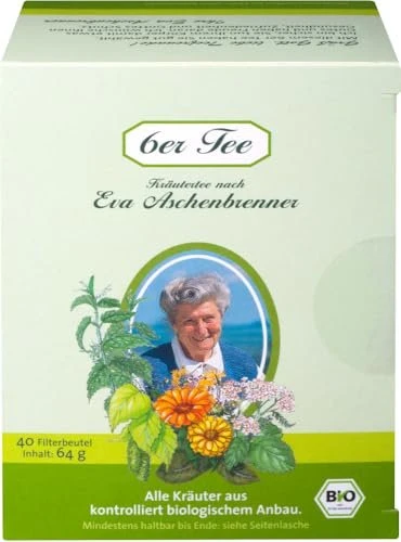 Salus 6er Tee nach Eva Aschenbrenner Bio Beutel, 40 Stück