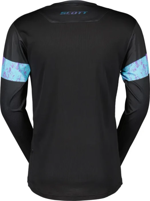 Scott Trail Tuned Trikot langarm schwarz (Herren)