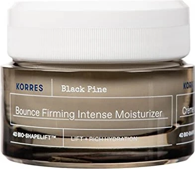 Korres Black Pine 4D Bio-ShapeLift Straffende + Intensiv feuchtigkeitsspendende Creme, 40ml