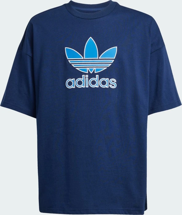 adidas Oversize Trefoil T-Shirt kurzarm night indigo/blue (Junior)