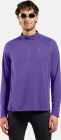 Odlo Essentials Half Zip Midlayer Funktionsshirt langarm afterparty (Herren)