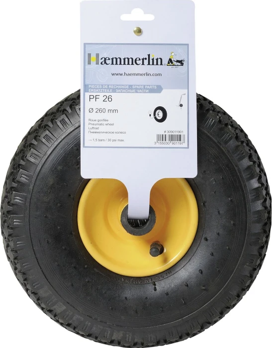 Haemmerlin PF 26 Ersatzrad für Schubkarre