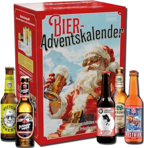 Kalea Edition Happy Santa Bier-Adventskalender 2025
