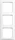 Busch-Jaeger Busch-balance SI Abdeckrahmen 3-fach Rahmen (1723-914)