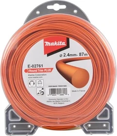 Makita Trimmerfaden Round Trim Plus für Rasentrimmer, 2.4mm/87m