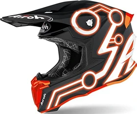 Airoh Twist 2.0 Neon orange/schwarz/weiß