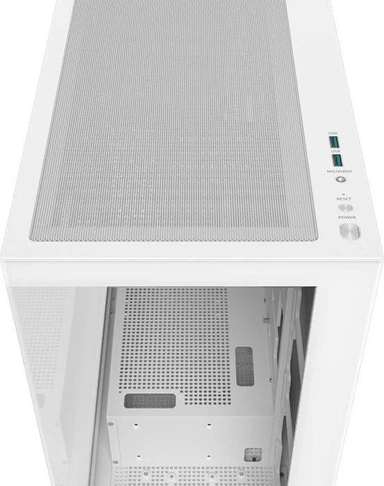 DeepCool CG580, weiß, Glasfenster