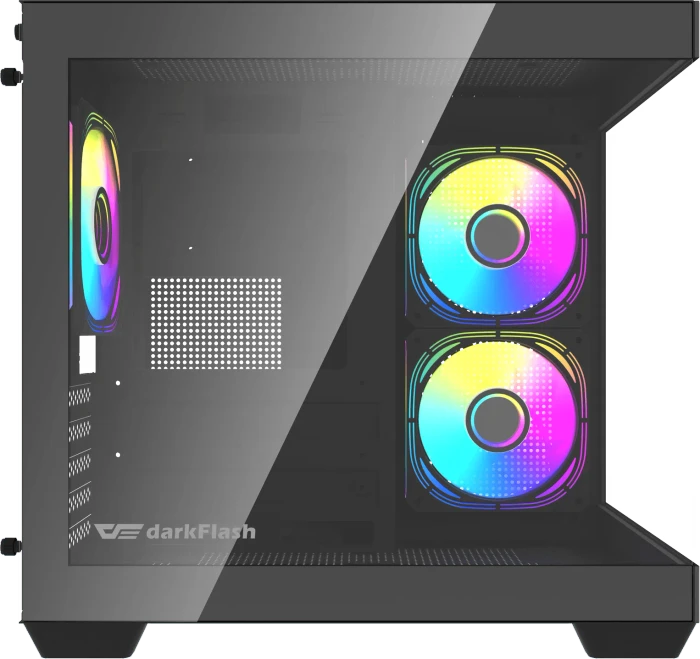 DarkFlash C275P Black, Glasfenster