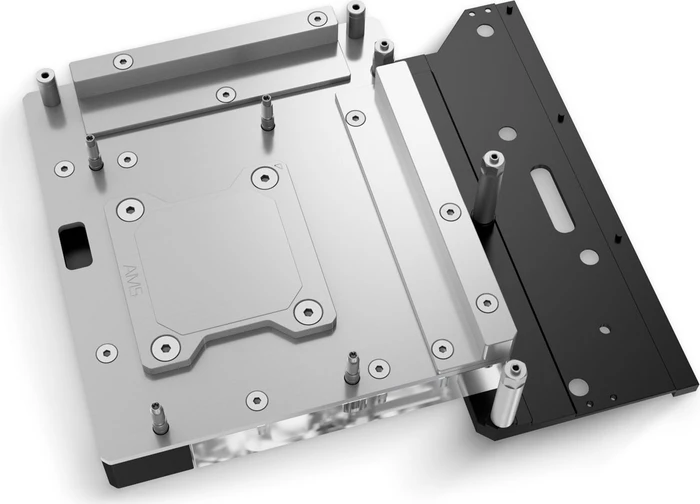 EK Water Blocks Quantum Line EK-Quantum Momentum² ROG Crosshair X670E Hero D-RGB Monoblock, Nickel, Acryl