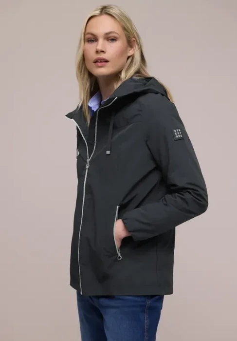 Street One Kapuze und Zipper Jacke skyfall blue (Damen)