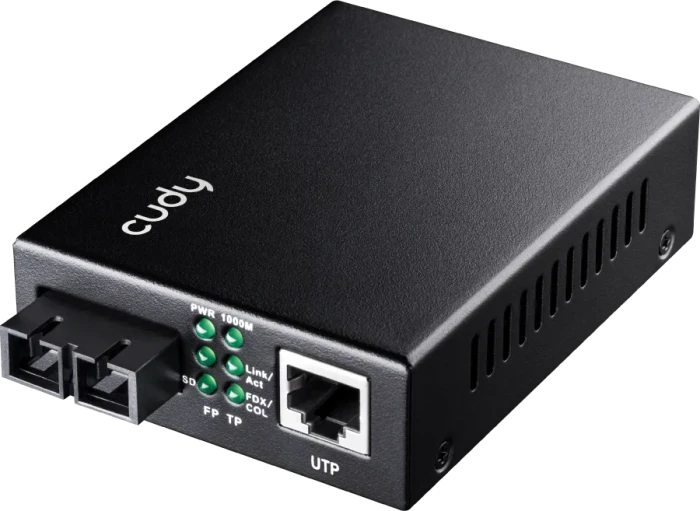 Cudy Gigabit Medienkonverter, 1x RJ-45, 1x SC-Duplex SM 20km