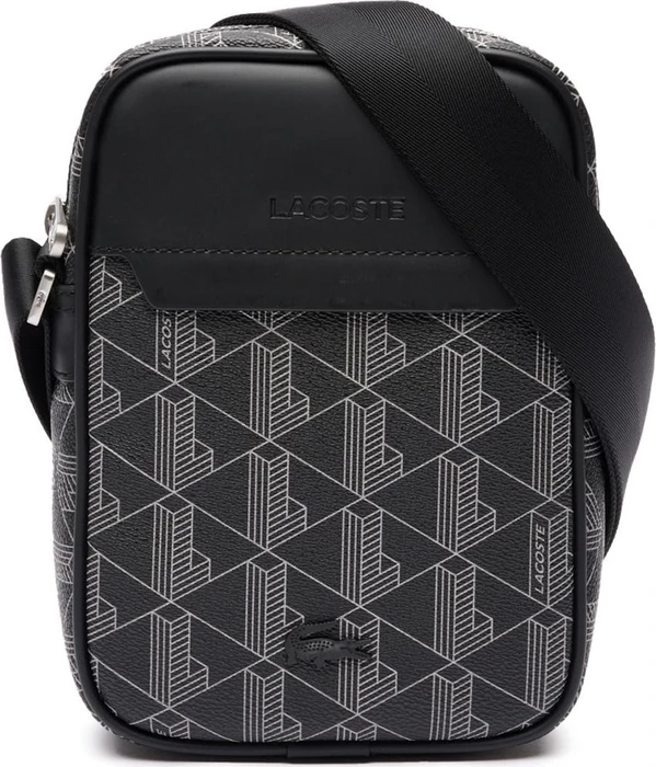 Lacoste The Blend Umhängetasche monogram noir gris