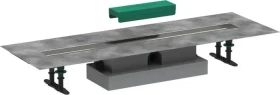 Hansgrohe RainDrain uBox universal Grundkörper Komplett-Set, Kunststoff/edelstahl