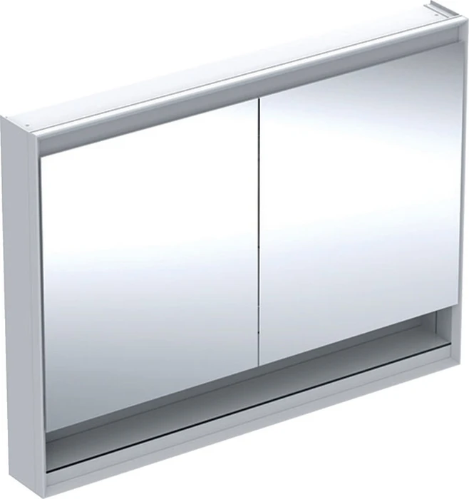 Geberit ONE Spiegelschrank ComfortLight, Nische, 2 Türen, AP-Montage
