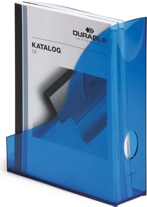 Durable Basic Stehsammler, A4, blau/transparent