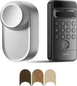 SwitchBot Lock Ultra Vision, inkl. Keypad, silber