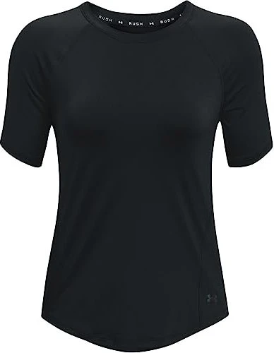 Under Armour UA Rush Funktionsshirt kurzarm black/iridescent (Damen)