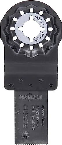 Bosch DIY AIZ20AB Wood and Metal SL BIM Tauchsägeblatt 20mm, 1 Stück