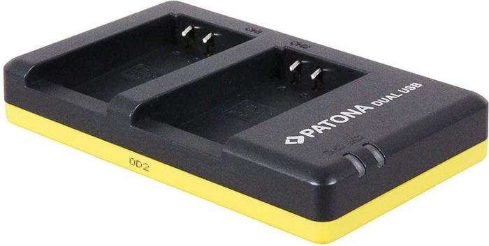 Patona Dual Schnell-Ladegerät f. Nikon EN-EL20 inkl. Micro-USB Kabel