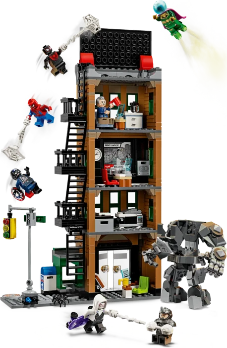 LEGO Marvel Super Heroes Spielset - Spider-Man vs. Mysterio: Daily Bugle