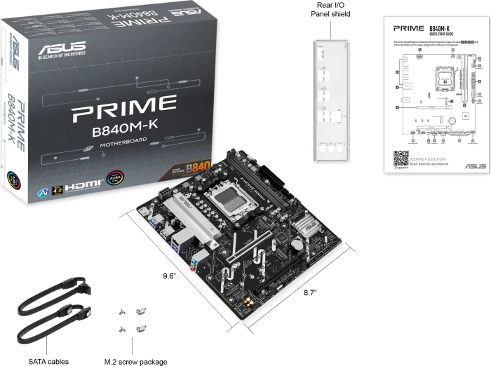 ASUS Prime B840M-K (AMD AM5)