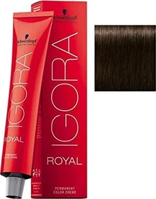 Schwarzkopf Igora Royal Haarfarbe 4/0 mittelbraun, 60ml
