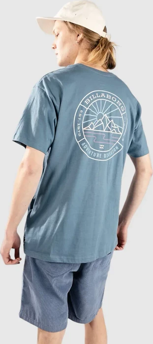 Billabong Rockies T-Shirt kurzarm glacier blue (Herren)