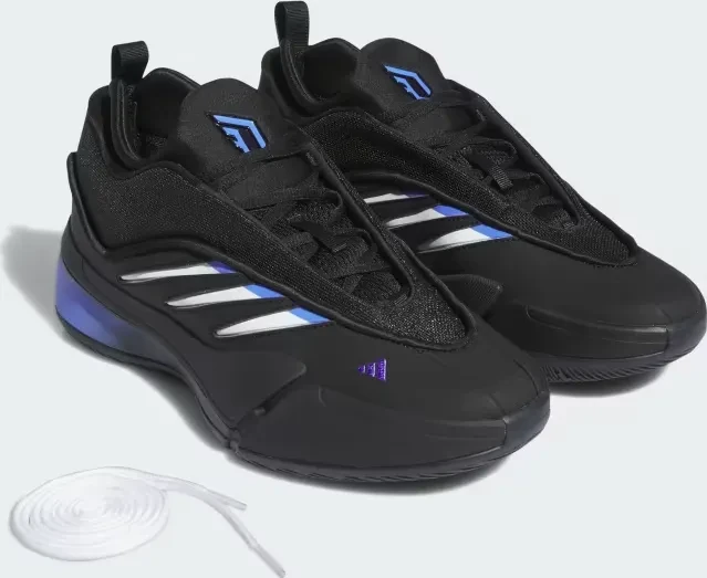 adidas Dame 9 core black/cloud white/cobalt blue