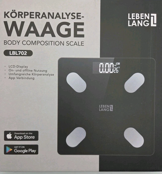 Lebenlang LBL702 digitale Küchenwaage